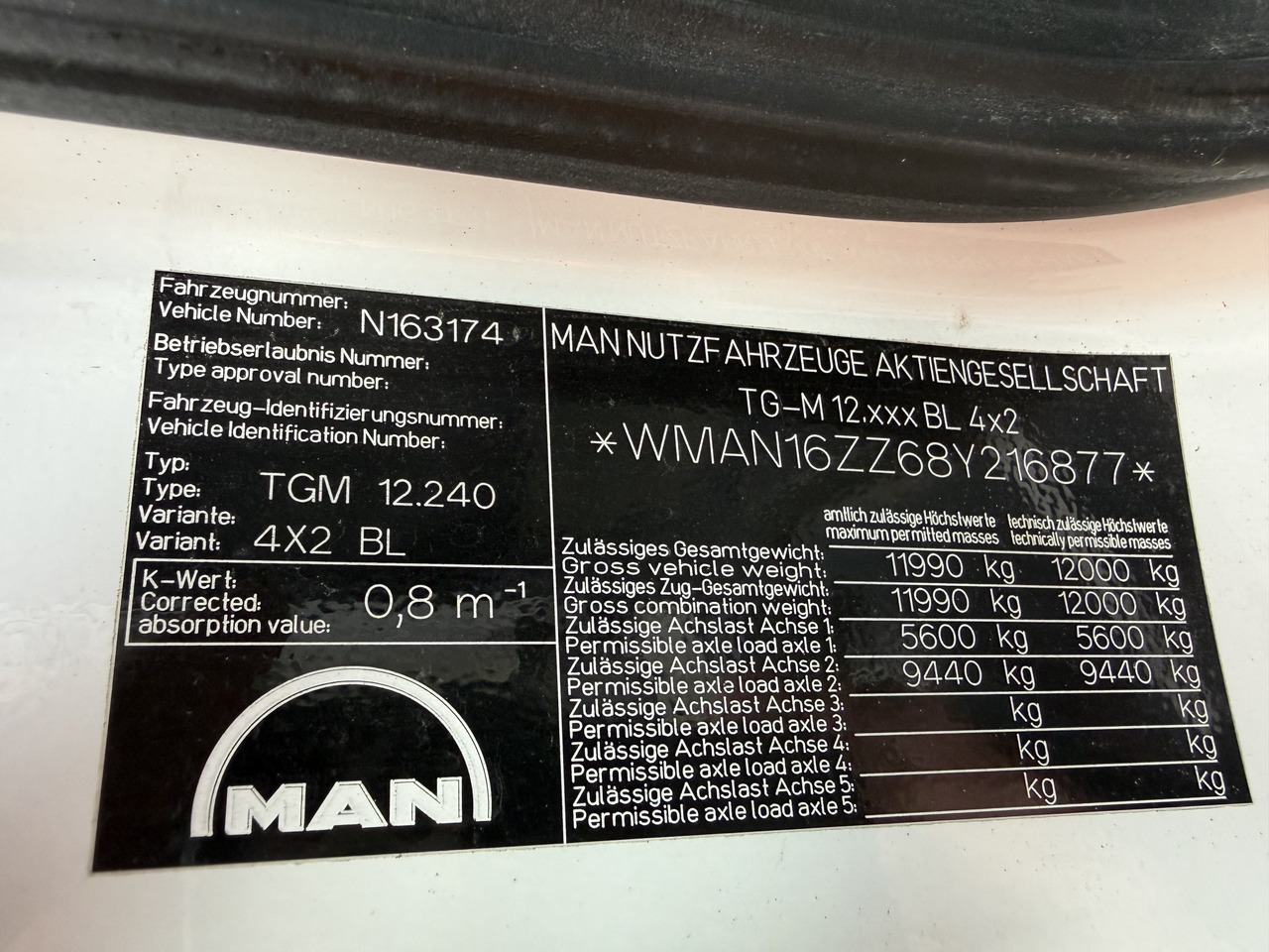MAN TGM 12.240 Palfinger 11001 bis 19 Meter lizing MAN TGM 12.240 Palfinger 11001 bis 19 Meter: slika 7 MAN TGM 12.240 Palfinger 11001 bis 19 Meter lizing MAN TGM 12.240 Palfinger 11001 bis 19 Meter: slika 7