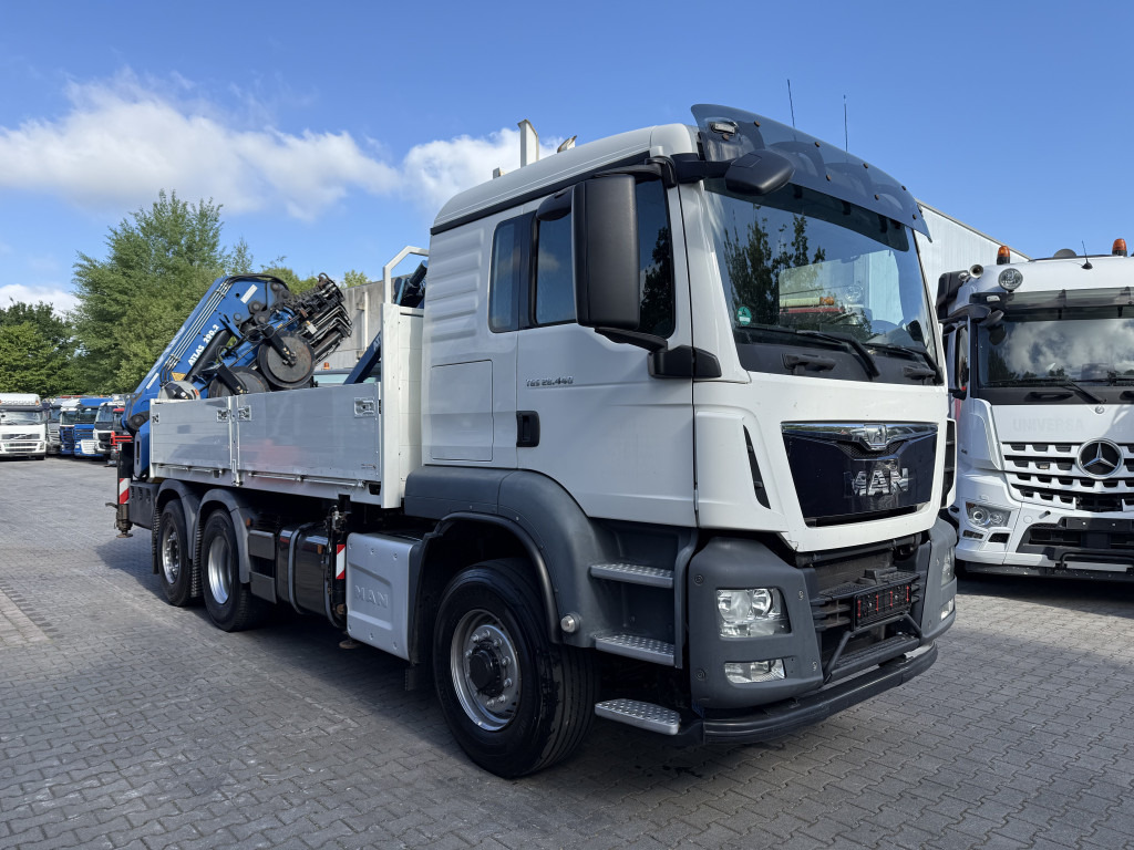 Tovornjak s kesonom, Tovornjak z dvigalom MAN TGS 28.440 6X4H-4 Atlas 290 bis 24 Meter: slika 11