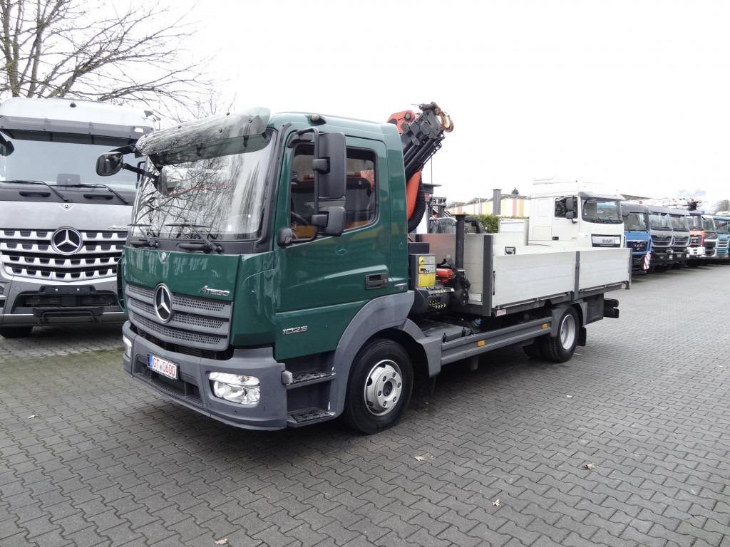 Mercedes-Benz Atego 1023 Palfinger 6501 bis 14.5 Meter - Tovornjak s kesonom, Tovornjak z dvigalom: slika 1 Mercedes-Benz Atego 1023 Palfinger 6501 bis 14.5 Meter - Tovornjak s kesonom, Tovornjak z dvigalom: slika 1