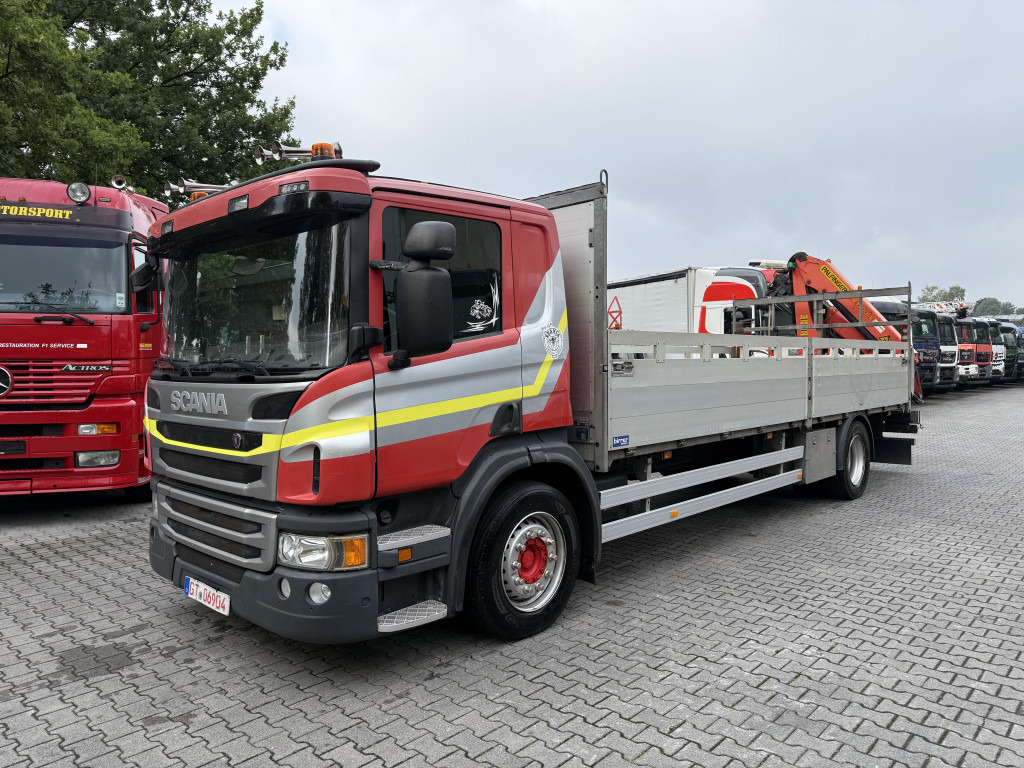 Scania P410 4X2 Palfinger PK 13001 - Tovornjak s kesonom, Tovornjak z dvigalom: slika 1 Scania P410 4X2 Palfinger PK 13001 - Tovornjak s kesonom, Tovornjak z dvigalom: slika 1