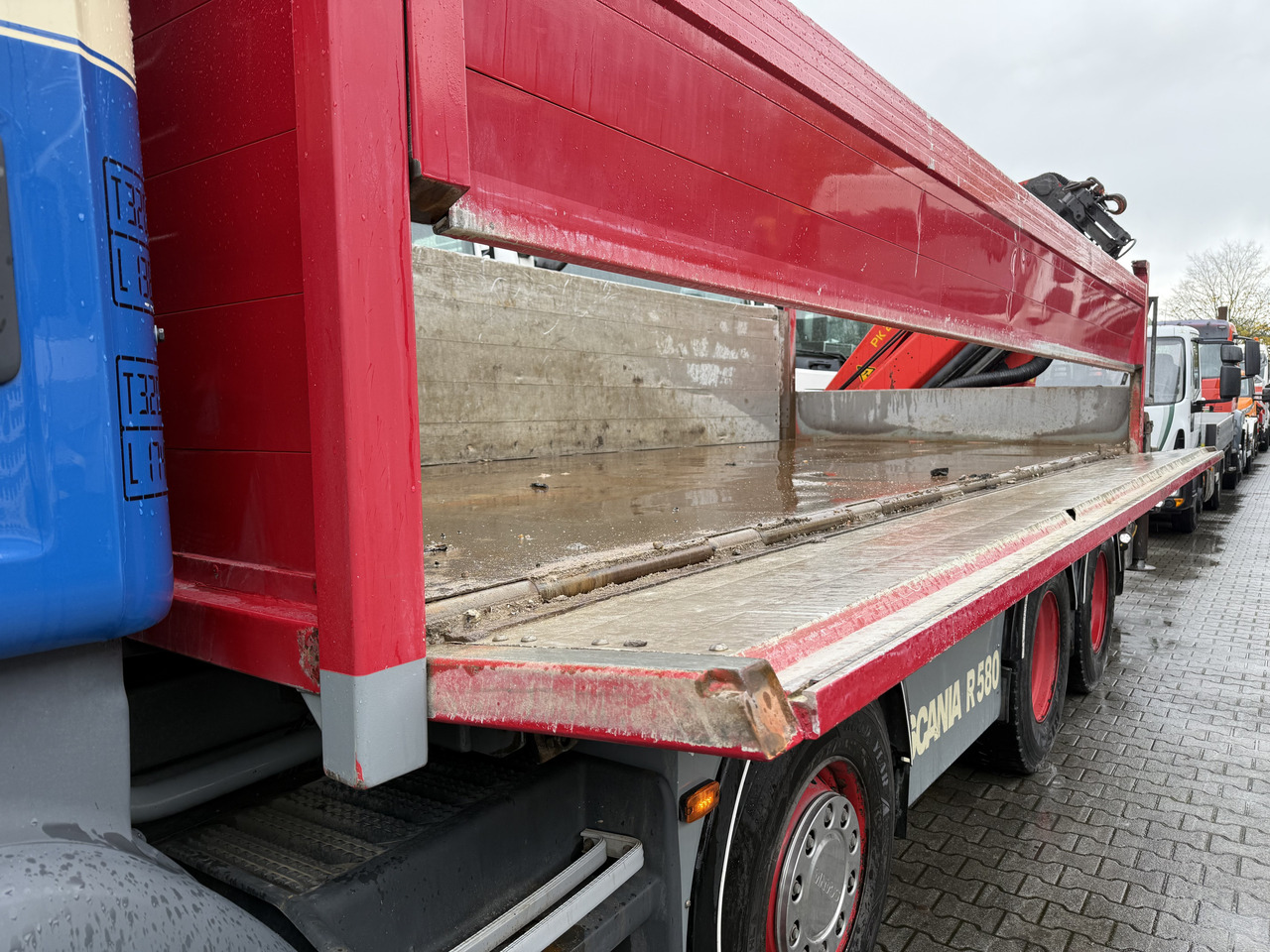 Scania R580 V8 8X4 Kipper Kran Palfinger 22002 - Tovornjak prekucnik, Tovornjak z dvigalom: slika 5 Scania R580 V8 8X4 Kipper Kran Palfinger 22002 - Tovornjak prekucnik, Tovornjak z dvigalom: slika 5