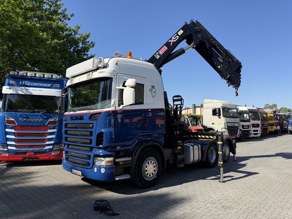 Scania R400 6X2 Kran Hiab 377-8 bis 25 Meter - Vlačilec: slika 1 Scania R400 6X2 Kran Hiab 377-8 bis 25 Meter - Vlačilec: slika 1