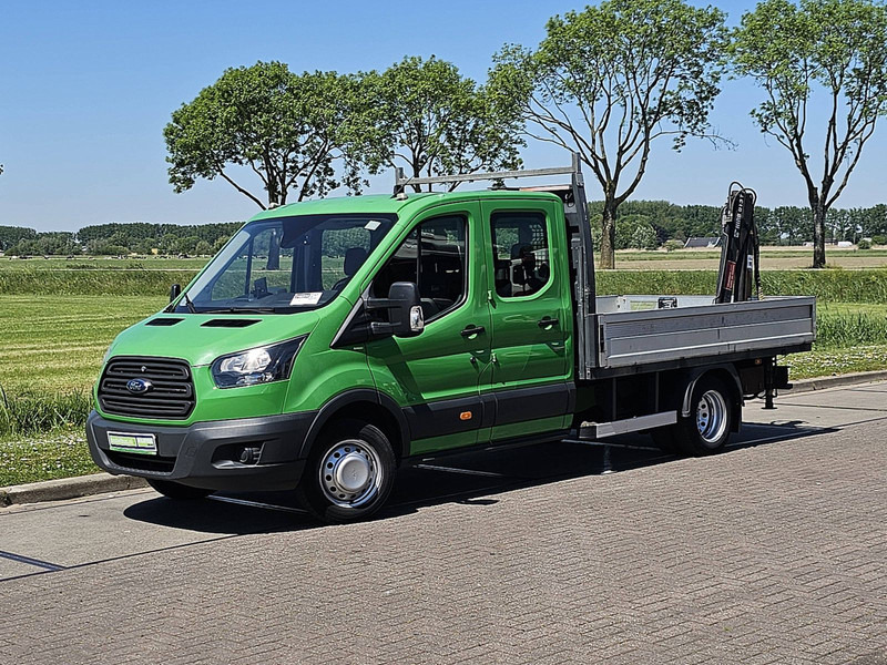 Ford Transit 2.0 DUB.CAB Hiab-Kraan! - Dostavno vozilo s kesonom: slika 2 Ford Transit 2.0 DUB.CAB Hiab-Kraan! - Dostavno vozilo s kesonom: slika 2