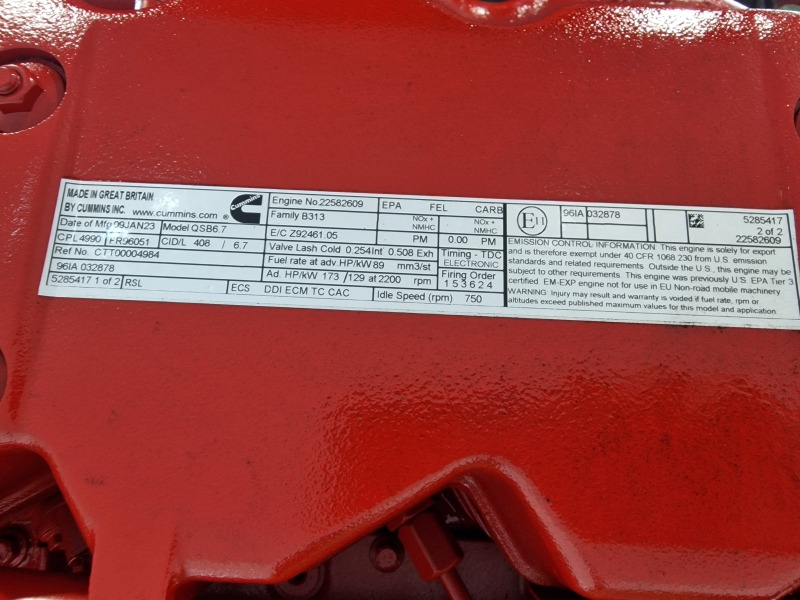 Cummins QSB6.7 CPL4990 New Engine (Plant) - Motor za Gradbeni stroj: slika 3 Cummins QSB6.7 CPL4990 New Engine (Plant) - Motor za Gradbeni stroj: slika 3