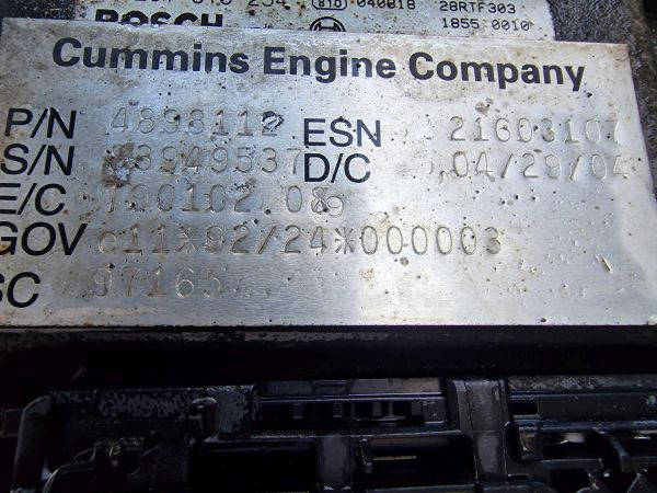 DAF 6ISB E3 5.9 Daf Spec CE162C Engine (Truck) - Motor za Tovornjak: slika 2 DAF 6ISB E3 5.9 Daf Spec CE162C Engine (Truck) - Motor za Tovornjak: slika 2