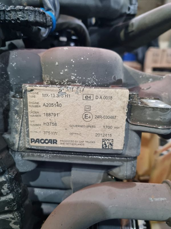 DAF MX-13 375 H1 Engine (Truck) - Motor za Tovornjak: slika 2 DAF MX-13 375 H1 Engine (Truck) - Motor za Tovornjak: slika 2