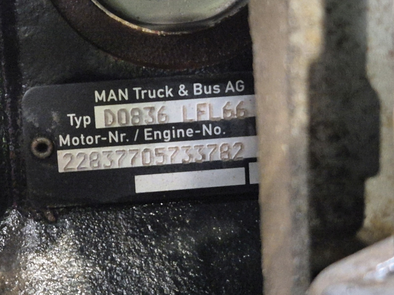 MAN D0836 LFL66 Engine (Truck) - Motor za Tovornjak: slika 1 MAN D0836 LFL66 Engine (Truck) - Motor za Tovornjak: slika 1