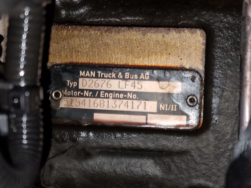 MAN D2676 LF45 Engine (Truck) - Motor za Tovornjak: slika 2 MAN D2676 LF45 Engine (Truck) - Motor za Tovornjak: slika 2