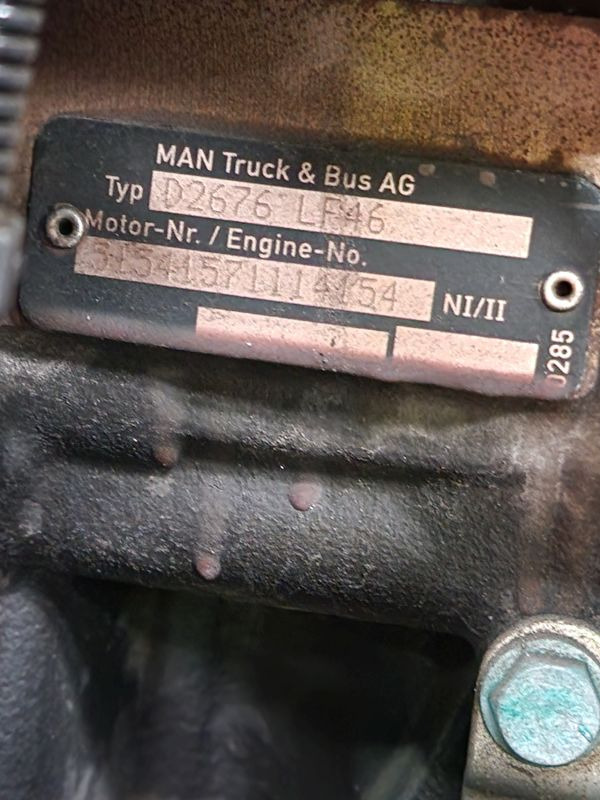 MAN D2676 LF46 EURO6 Engine (Truck) - Motor za Tovornjak: slika 2 MAN D2676 LF46 EURO6 Engine (Truck) - Motor za Tovornjak: slika 2