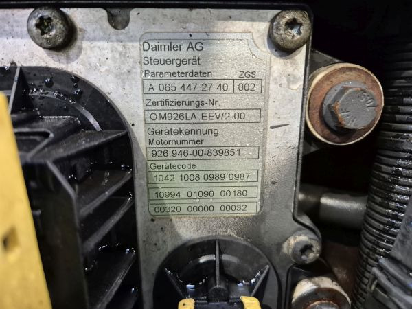 Mercedes Benz OM926LA.EEV/2-03 Econic Spec Engine (Truck) - Motor za Tovornjak: slika 2 Mercedes Benz OM926LA.EEV/2-03 Econic Spec Engine (Truck) - Motor za Tovornjak: slika 2