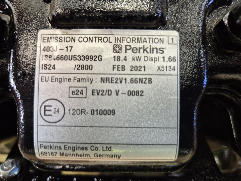 Perkins 403J-17 Engine (JCB Plant) - Motor za Gradbeni stroj: slika 2 Perkins 403J-17 Engine (JCB Plant) - Motor za Gradbeni stroj: slika 2