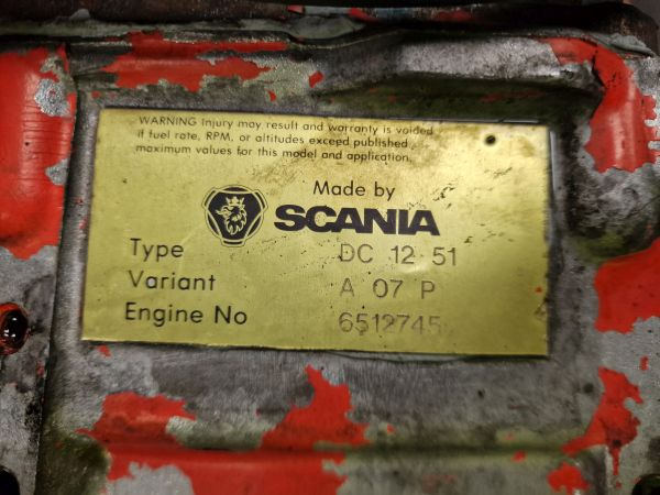 Scania DC12 51A Engine (Industrial) - Motor za Industrijska oprema: slika 2 Scania DC12 51A Engine (Industrial) - Motor za Industrijska oprema: slika 2