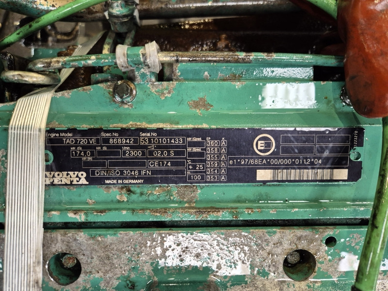 Volvo TAD720VE Engine (Industrial) - Motor za Industrijska oprema: slika 2 Volvo TAD720VE Engine (Industrial) - Motor za Industrijska oprema: slika 2