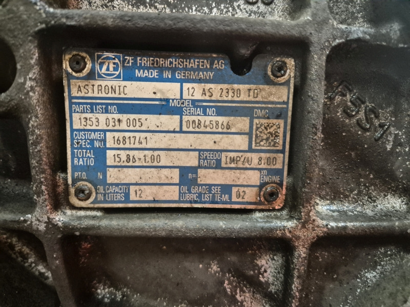 ZF Astronic 12AS2330TD Gearbox - Menjalnik: slika 2 ZF Astronic 12AS2330TD Gearbox - Menjalnik: slika 2