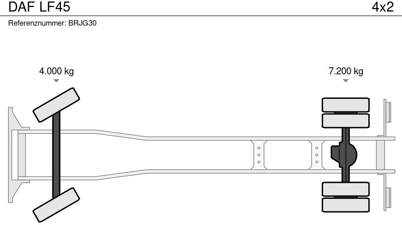 Dvižna ploščad DAF LF45: slika 10