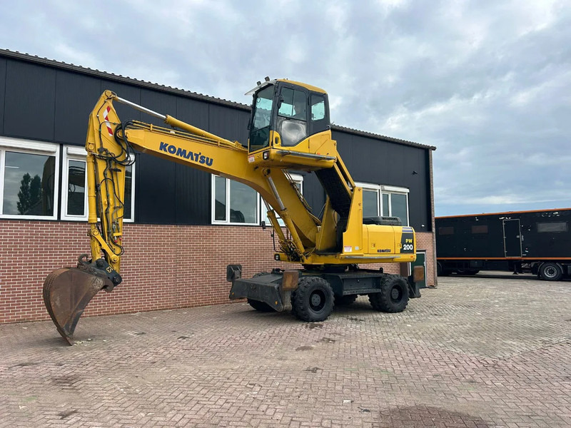 Komatsu PW200 - Bager na kolesih: slika 5 Komatsu PW200 - Bager na kolesih: slika 5