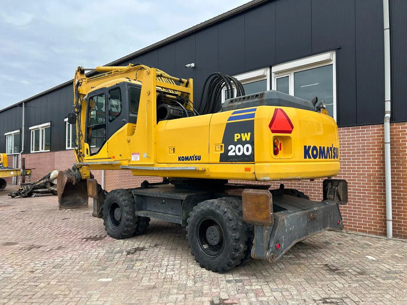 Komatsu PW200 - Bager na kolesih: slika 2 Komatsu PW200 - Bager na kolesih: slika 2