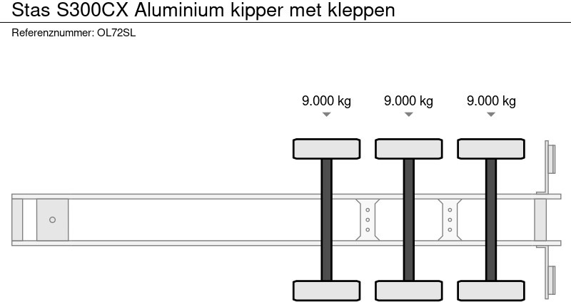 Stas S300CX Aluminium kipper met kleppen - Kiper polprikolica: slika 5 Stas S300CX Aluminium kipper met kleppen - Kiper polprikolica: slika 5