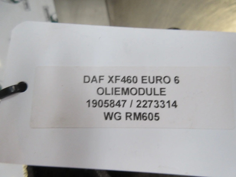 DAF XF460 1905847/2273314 OLIEMODULE EURO 6 - Hladilnik olja za Tovornjak: slika 5 DAF XF460 1905847/2273314 OLIEMODULE EURO 6 - Hladilnik olja za Tovornjak: slika 5