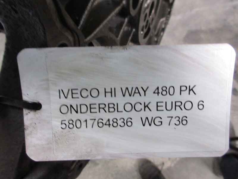 Motor in deli za Tovornjak Iveco 5801764836 HI WAY EURO 6 480 PK ONDER BLOCK: slika 6