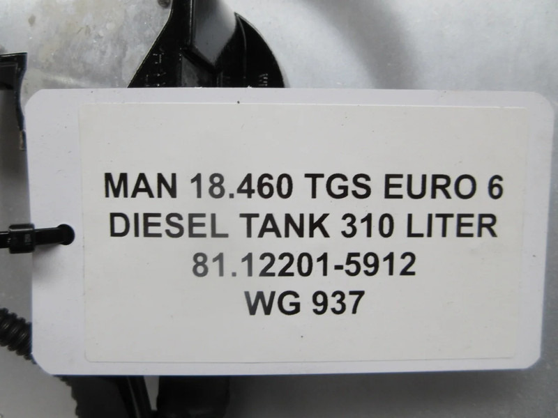 MAN 81.12201-5912 DIESELTANK 310 LITER MAN TGS EURO 6 MODEL 2020 - Rezervoar za gorivo za Tovornjak: slika 5 MAN 81.12201-5912 DIESELTANK 310 LITER MAN TGS EURO 6 MODEL 2020 - Rezervoar za gorivo za Tovornjak: slika 5