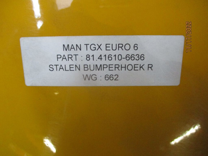 MAN 81.41610-6636//6637 TGX STAAL EURO 6 MODEL R+L - Odbijač za Tovornjak: slika 4 MAN 81.41610-6636//6637 TGX STAAL EURO 6 MODEL R+L - Odbijač za Tovornjak: slika 4