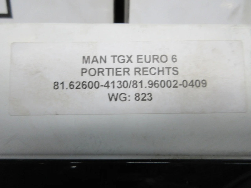 MAN 81.62600-4130/ MAN TGX RECHTS 18.420 EURO 6 - Vrata in deli za Tovornjak: slika 5 MAN 81.62600-4130/ MAN TGX RECHTS 18.420 EURO 6 - Vrata in deli za Tovornjak: slika 5