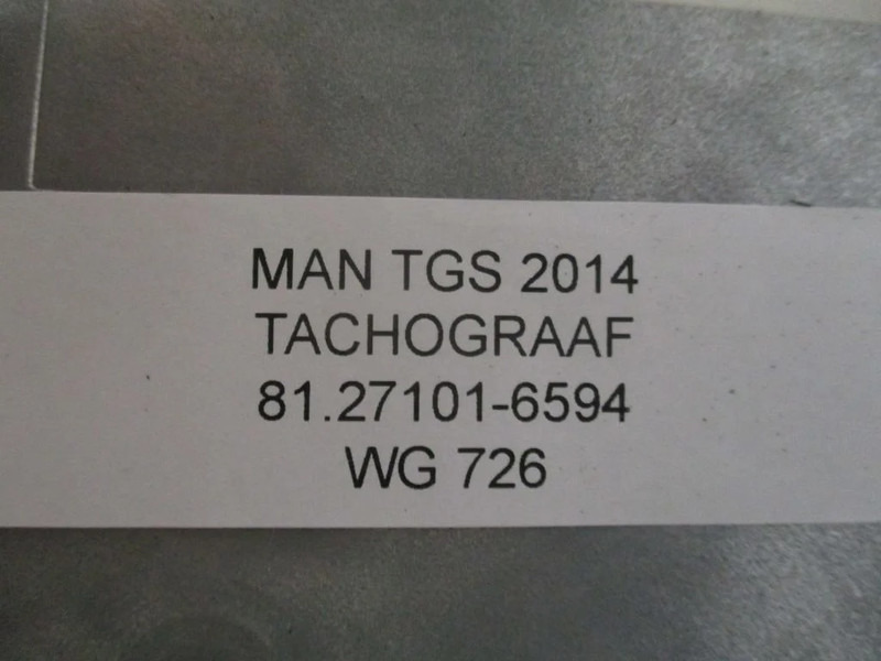 MAN TGS 81.27101-6594 TACHOGRAAF - Tahograf za Tovornjak: slika 2 MAN TGS 81.27101-6594 TACHOGRAAF - Tahograf za Tovornjak: slika 2