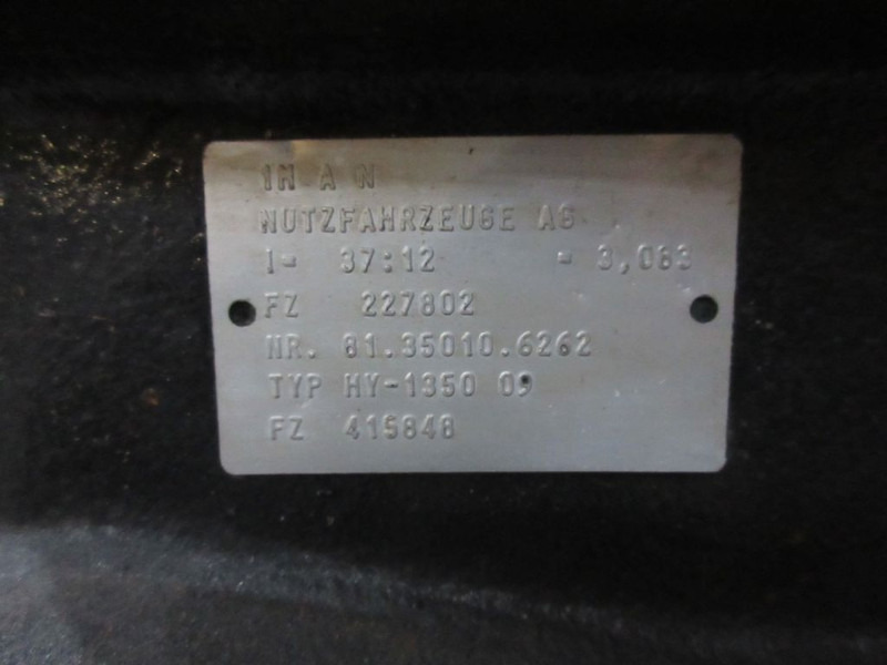 MAN TGS 81.35010-6262 DIFFERENTIEEL HY-1350 37:12 RATIO 3,083 EURO 5 - Diferencialni menjalnik za Tovornjak: slika 5 MAN TGS 81.35010-6262 DIFFERENTIEEL HY-1350 37:12 RATIO 3,083 EURO 5 - Diferencialni menjalnik za Tovornjak: slika 5