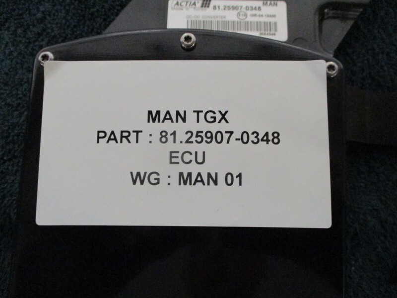 MAN TGX 81.25907-0348 ECU - Električni sistem za Tovornjak: slika 3 MAN TGX 81.25907-0348 ECU - Električni sistem za Tovornjak: slika 3