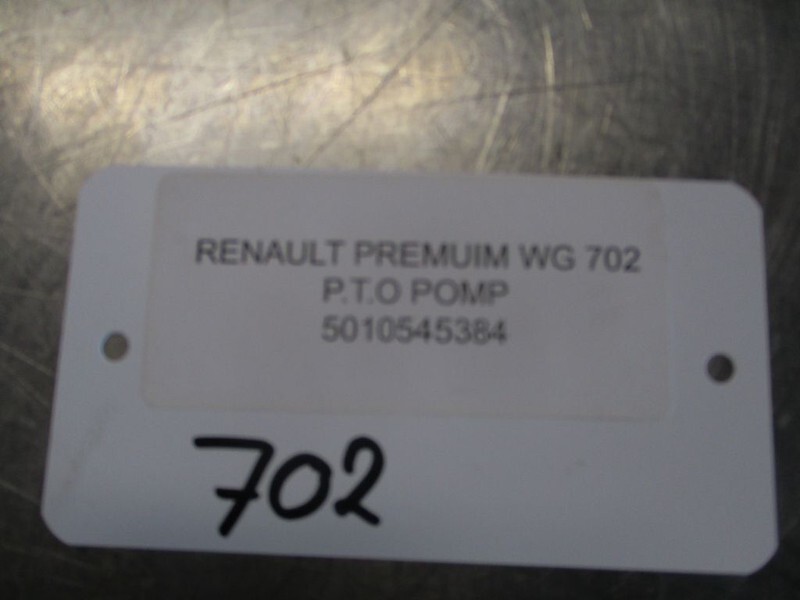 Renault 5010545384 P.T.O POMP OMFB RENAULT PRIMUIM 420 - Hidravlika za Tovornjak: slika 3 Renault 5010545384 P.T.O POMP OMFB RENAULT PRIMUIM 420 - Hidravlika za Tovornjak: slika 3