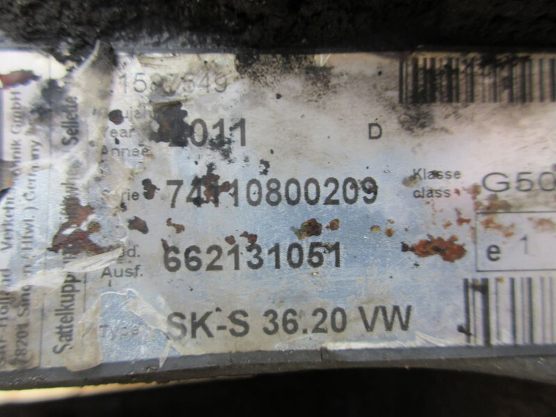 Renault 74110800209 // SK-S 36.20 VW RENAULT T 460 EURO 6 74110800209 // SK-S 36.20 VW RENAULT T 460 EURO 6 - Spojni element za priklopnik za Tovornjak: slika 5 Renault 74110800209 // SK-S 36.20 VW RENAULT T 460 EURO 6 74110800209 // SK-S 36.20 VW RENAULT T 460 EURO 6 - Spojni element za priklopnik za Tovornjak: slika 5