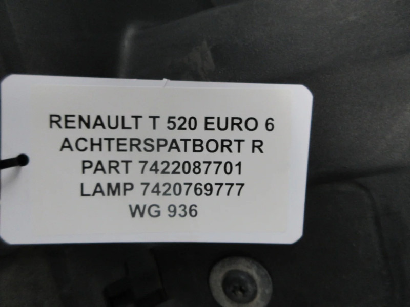 Renault 7422087701//7420769777//7422087703//742076995 SPATBORT T 520 EURO 6 R+L - Okvir/ Šasija za Tovornjak: slika 5 Renault 7422087701//7420769777//7422087703//742076995 SPATBORT T 520 EURO 6 R+L - Okvir/ Šasija za Tovornjak: slika 5