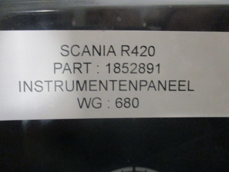 Scania 1852891 scania r 420 euro 5 - Armaturna plošča za Tovornjak: slika 2 Scania 1852891 scania r 420 euro 5 - Armaturna plošča za Tovornjak: slika 2