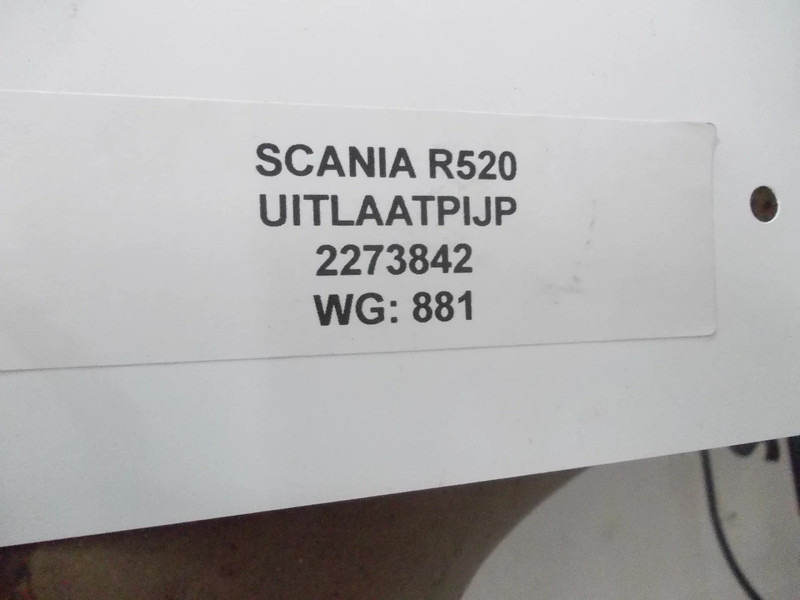 Scania R520 2273842 UITLAATPIJP EURO 6 - Izpušni sistem za Tovornjak: slika 3 Scania R520 2273842 UITLAATPIJP EURO 6 - Izpušni sistem za Tovornjak: slika 3