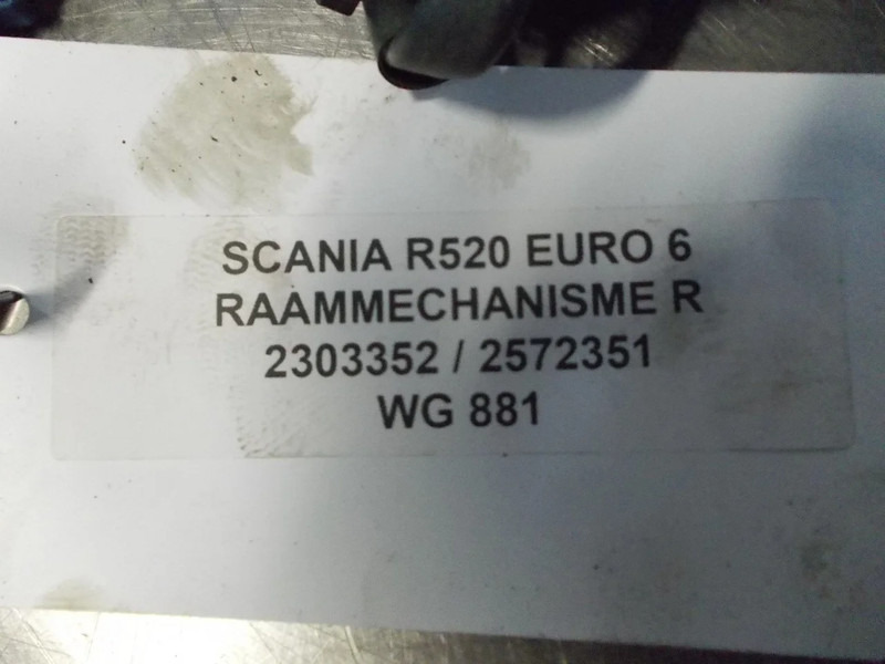 Scania R520 2303352/2572351 RAAMMECHANISME R EURO 6 - Motorček za dvig oken za Tovornjak: slika 3 Scania R520 2303352/2572351 RAAMMECHANISME R EURO 6 - Motorček za dvig oken za Tovornjak: slika 3