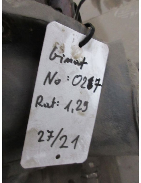 Sisu 1.29 DIFFERENTIEEL 27/21 EIND KLOK GINAF - Diferencialni menjalnik za Tovornjak: slika 5 Sisu 1.29 DIFFERENTIEEL 27/21 EIND KLOK GINAF - Diferencialni menjalnik za Tovornjak: slika 5