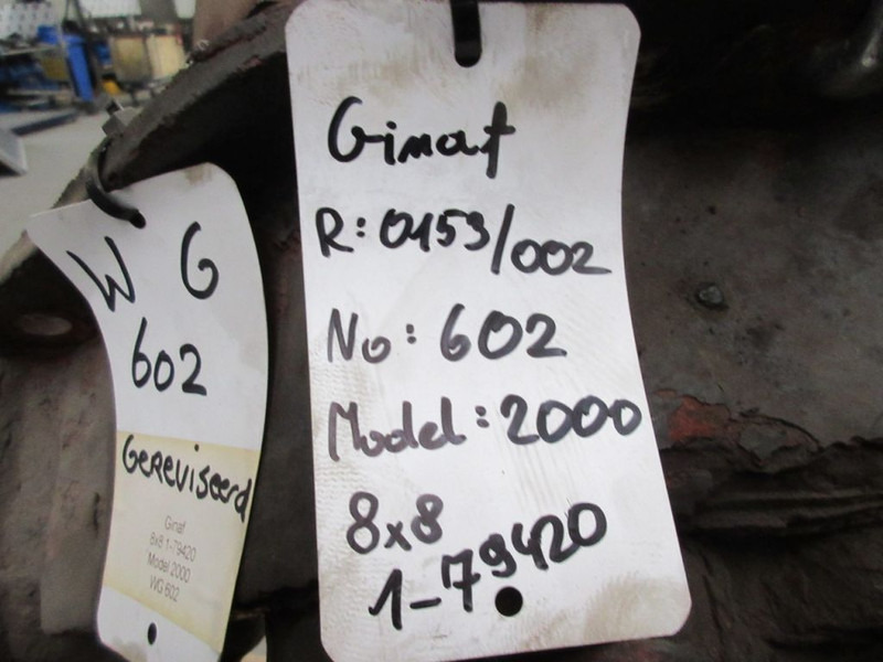 Sisu R: 0153/002/SERIE 03705 SISU DIFFERENTIEEL GINAF MODEL 2008 // 8X8 - Diferencialni menjalnik za Tovornjak: slika 5 Sisu R: 0153/002/SERIE 03705 SISU DIFFERENTIEEL GINAF MODEL 2008 // 8X8 - Diferencialni menjalnik za Tovornjak: slika 5