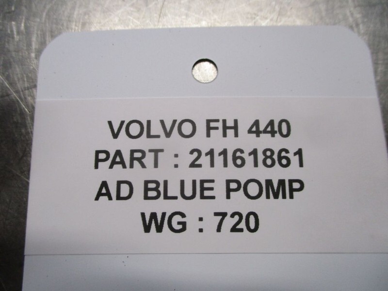 Volvo 21161861 FH 440 EURO 5 AD BLUE POMP EURO 5 - Sistem goriva za Tovornjak: slika 3 Volvo 21161861 FH 440 EURO 5 AD BLUE POMP EURO 5 - Sistem goriva za Tovornjak: slika 3