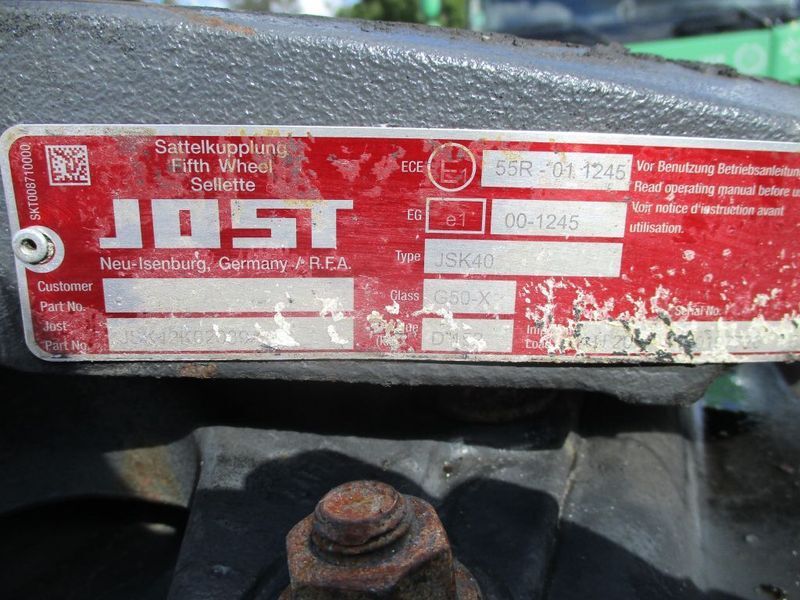 Jost JSK40 G50.X D 152 JSK40 G50.X D 152 DAF XF 106 EURO 6 - Spojni element za priklopnik za Tovornjak: slika 5 Jost JSK40 G50.X D 152 JSK40 G50.X D 152 DAF XF 106 EURO 6 - Spojni element za priklopnik za Tovornjak: slika 5
