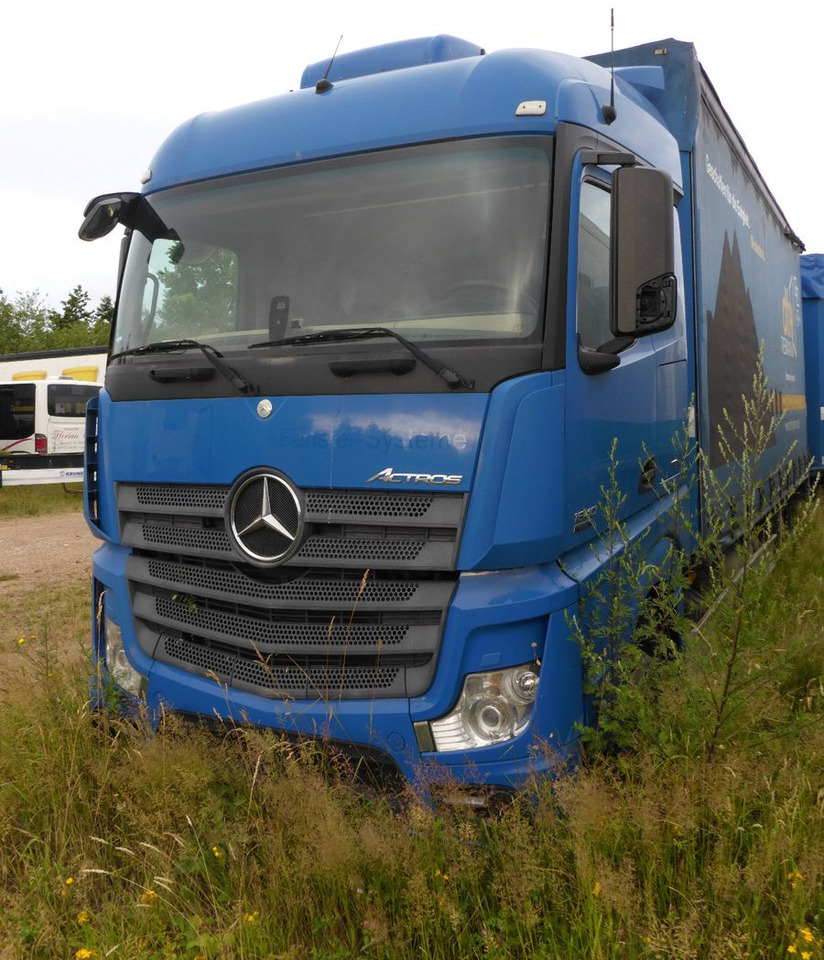 Mercedes-Benz 1840 Top Zustand 106 m3 Euro 6 + Anhänger - Tovornjak s ponjavo: slika 1 Mercedes-Benz 1840 Top Zustand 106 m3 Euro 6 + Anhänger - Tovornjak s ponjavo: slika 1