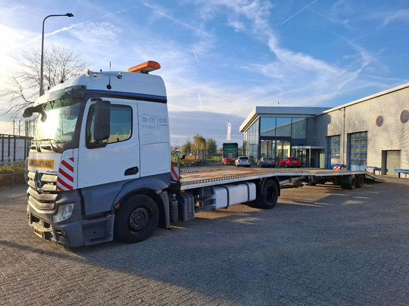 Mercedes-Benz Actros 1842 / NL TRUCK / CAR CARRIER COMBINATION / TUV: 11-12-2025 / 1XWINCH / FRANZ MERSCH / GALVANIZED / SMART TACHO / AUTOMAT - Tovornjak avtotransporter: slika 1 Mercedes-Benz Actros 1842 / NL TRUCK / CAR CARRIER COMBINATION / TUV: 11-12-2025 / 1XWINCH / FRANZ MERSCH / GALVANIZED / SMART TACHO / AUTOMAT - Tovornjak avtotransporter: slika 1