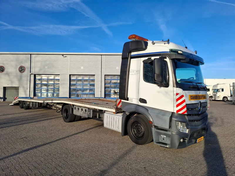 Mercedes-Benz Actros 1842 / NL TRUCK / CAR CARRIER COMBINATION / TUV: 11-12-2025 / 1XWINCH / FRANZ MERSCH / GALVANIZED / SMART TACHO / AUTOMAT - Tovornjak avtotransporter: slika 2 Mercedes-Benz Actros 1842 / NL TRUCK / CAR CARRIER COMBINATION / TUV: 11-12-2025 / 1XWINCH / FRANZ MERSCH / GALVANIZED / SMART TACHO / AUTOMAT - Tovornjak avtotransporter: slika 2