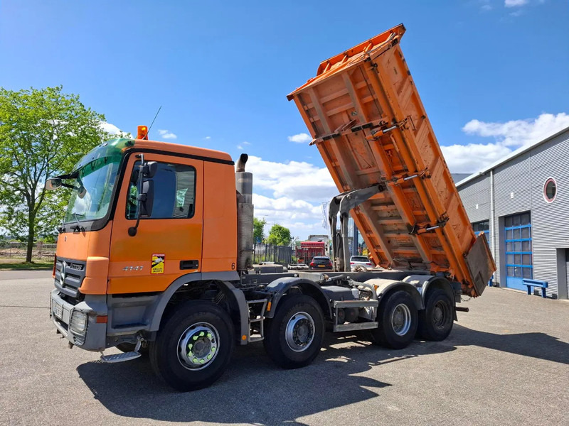 Mercedes-Benz Actros 4141 / 3SIDE MEILLER TIPPER / FULL-STEEL / DRUM BRAKES / ONLY:535937 KM / 2XSTEERING AXLE / AIRCO / AUTOMATIC / EURO-3 / - Tovornjak prekucnik: slika 1 Mercedes-Benz Actros 4141 / 3SIDE MEILLER TIPPER / FULL-STEEL / DRUM BRAKES / ONLY:535937 KM / 2XSTEERING AXLE / AIRCO / AUTOMATIC / EURO-3 / - Tovornjak prekucnik: slika 1