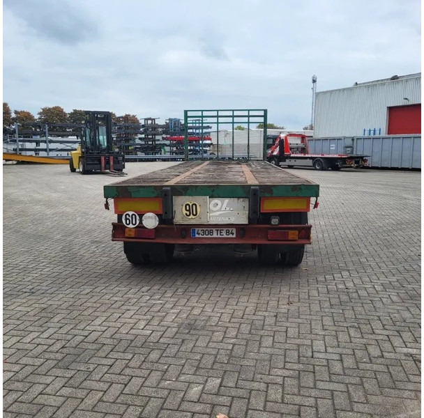 Trouillet RT 3240 / AIR SUSPENSION / PLATEAU 8M / LOADING HEIGHT:115CM / DRUM BRAKES / 3X ROR AXLES / 1990 - Prikolica: slika 5 Trouillet RT 3240 / AIR SUSPENSION / PLATEAU 8M / LOADING HEIGHT:115CM / DRUM BRAKES / 3X ROR AXLES / 1990 - Prikolica: slika 5