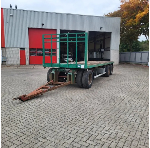 Trouillet RT 3240 / AIR SUSPENSION / PLATEAU 8M / LOADING HEIGHT:115CM / DRUM BRAKES / 3X ROR AXLES / 1990 - Prikolica: slika 1 Trouillet RT 3240 / AIR SUSPENSION / PLATEAU 8M / LOADING HEIGHT:115CM / DRUM BRAKES / 3X ROR AXLES / 1990 - Prikolica: slika 1