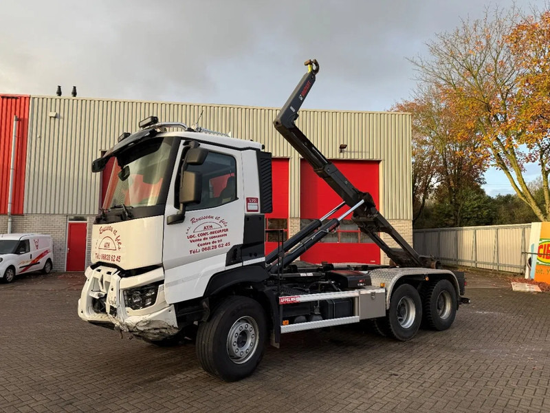 Renault C480 / ENGINE RUNNING / 6X4 / HIAB 21TON HOOKLIFT / ONLY:146334 KM / AUTOMATIC / EURO-6 / 2020 - Kotalni prekucni tovornjak: slika 1 Renault C480 / ENGINE RUNNING / 6X4 / HIAB 21TON HOOKLIFT / ONLY:146334 KM / AUTOMATIC / EURO-6 / 2020 - Kotalni prekucni tovornjak: slika 1