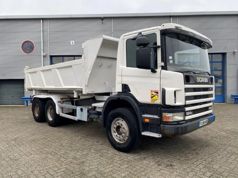 Scania 124-400 / 6X4 / RETARDER / BIG AXLE / FULL STEEL / 2SIDE TIPPER / OLD TACHO / AIRCO / MANUAL / EURO-2 / 2000 - Tovornjak prekucnik: slika 5 Scania 124-400 / 6X4 / RETARDER / BIG AXLE / FULL STEEL / 2SIDE TIPPER / OLD TACHO / AIRCO / MANUAL / EURO-2 / 2000 - Tovornjak prekucnik: slika 5