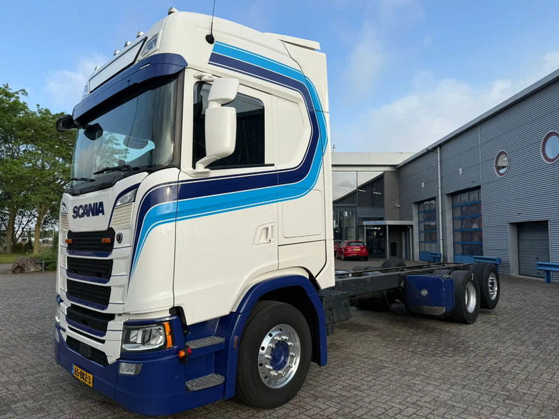 Tovornjak-šasija Scania NGS S500 / NL TRUCK / TUV:11-03-2026 / PARKCOOL / DOUBLE TANK / LEATHER / ALCOA / AUTOMATIC / EURO-6 / 2018: slika 1