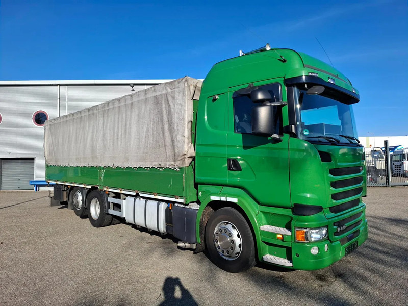 Scania R410 / GERMAN TRUCK / RETARDER / LIFT+LENKACHSE / SLIDING ROOF / SMART TACHO / PARK AIRCO / NAVI / LWDS / AUTOMATIC / EURO-6 / 2 - Tovornjak s ponjavo: slika 2 Scania R410 / GERMAN TRUCK / RETARDER / LIFT+LENKACHSE / SLIDING ROOF / SMART TACHO / PARK AIRCO / NAVI / LWDS / AUTOMATIC / EURO-6 / 2 - Tovornjak s ponjavo: slika 2